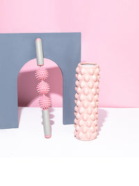EVA Foam Roller & Massage Stick Set for Muscle Relaxation and Yoga Fitness