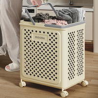 Foldable Laundry Hamper with Large Capacity for Bathroom and Home