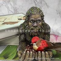 Bigfoot Resin Bird Feeder for Garden & Outdoor Decor