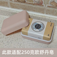 Portable Travel Soap Dish with Lid for L'Occitane 50g Soaps