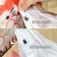 Cartoon Laundry Bag Set for Delicates and Woolens, Anti-deformation Fine Mesh Washing Bags