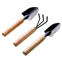 Gardening Tool Set for Potted Plants and Succulents, Includes Trowel, Shovel, and Cultivator