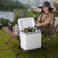 Portable Insulated Cooler Box for Outdoor Camping Fishing and Car Travel