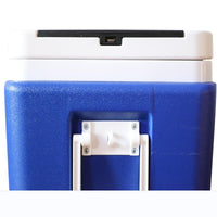 Portable Solar Panel Insulated Cooler Box for Outdoor Commercial Use