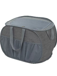 Foldable Car Trunk Organizer Mesh Storage Basket for Sports Gear