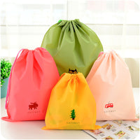 Portable Travel Drawstring Storage Bags Waterproof Dustproof Moisture-proof Clothes Organizer