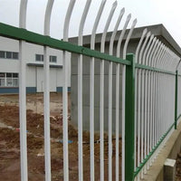 Anti-Climb Steel Fence for Factory, Park, and Yard Security