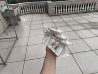 Daming Lake Archway Miniature Model 3D Printed Desktop Ornament for Diorama Scenery