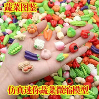 Miniature Vegetable Resin Charms for DIY Crafts