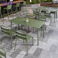 Outdoor Patio Dining Set for Cafe Bistro Balcony Garden