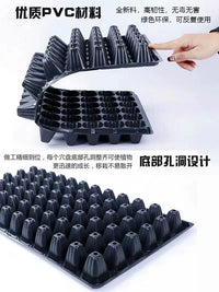 Seedling Starter Trays with 10-Pack Plastic Plant Propagation Germination Trays for Vegetable and Flower Cultivation