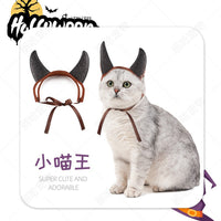 Halloween Pet Devil Horn Headband Costume Accessory