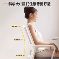 Ergonomic Office Chair with Headrest for Long Sitting Comfort