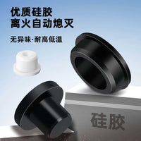 High Temperature Resistant T-Type Silicone Rubber Plugs for Pipe Sealing and Dust Protection