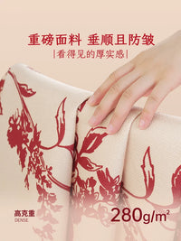 Wedding Table Runner with Tassels for Dining Table Coffee Table TV Cabinet