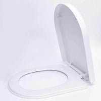 Universal Thickened Slow-Close Toilet Seat Cover for U/V-Shape Toilets