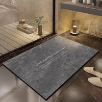 Modern Luxury Diatomaceous Earth Bath Mat - Super Absorbent, Non-Slip, Stain-Resistant for Bathroom & Toilet