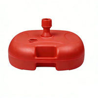 Heavy-Duty Plastic Umbrella Base for Outdoor Patio and Market Umbrellas, Water/Sand Fillable