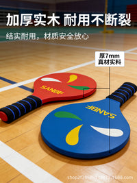 Badminton Paddle Set with 3 Shuttlecocks for Adults and Kids, Indoor/Outdoor Use