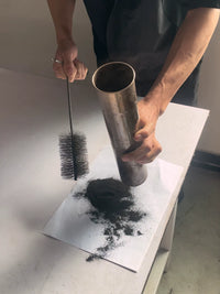 Wood Stove Chimney Cleaning Brush for Outdoor Camping, 6/7cm Diameter
