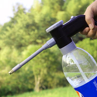 Portable Electric Garden Sprayer with Extended Wand and Hose for Watering, Disinfection, and Pesticide Application