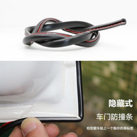 Car Door Edge Guard Strip Invisible Anti-Scratch Protector Rubber Seal Strip for Vehicle Body Protection
