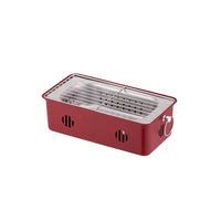 Korean Style Stainless Steel Charcoal Grill for Camping, Home, and Outdoor Tea Brewing