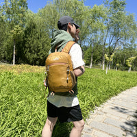 Foldable Lightweight Hiking Backpack - Large Capacity, Wear-Resistant, Water-Repellent for Outdoor Travel