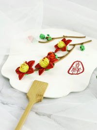 Quilling Art Chinese Style Round Fan DIY Material Kit for Students and Craft Activities