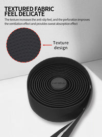 Road Bike Handlebar Tape Silicone Wrap Anti-slip Shock-absorbing Handle Grip Cycling Equipment