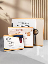 Crystal Award Certificate Frame A4 A5 A3 Patent License Display Holder