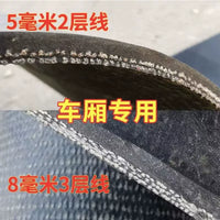 Heavy-Duty Rubber Truck Bed Liner Mat for Cargo Protection, Industrial Grade Anti-Wear Floor Mat