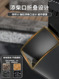 Portable Folding Rocket Stove for Outdoor Camping and Picnics