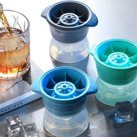 Food Grade Silicone Large Round Ice Ball Mold for Whiskey and Cocktails