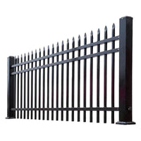 Galvanized Steel Fence Panel for Outdoor Perimeter Security