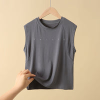 Kids' Modal Sleeveless T-Shirt for Boys, Soft Athletic Tank Top for Summer