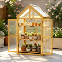 Outdoor Garden Greenhouse for Plants - Sunshade, Rainproof, Frost-proof, Windproof, and Insulation