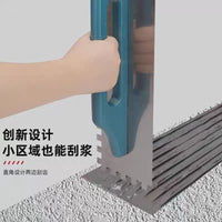 Notched Trowel Stainless Steel Square Tooth Plastering Tool for Tile Laying