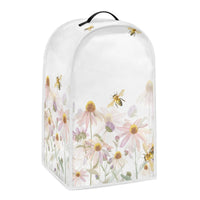 Blender Dust Cover with Daisy Floral Print for Kitchen Appliances