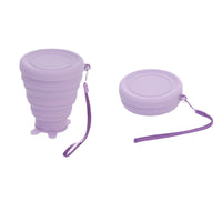 Collapsible Silicone Travel Cup - Portable, High-Temperature Resistant, Mini Outdoor Water Bottle