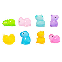 Luminous Capybara Micro Landscape Resin Ornament for Home Decor and DIY Crafts