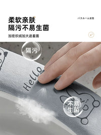 Waterproof Toilet Seat Cushion for Winter and All Seasons, Thickened Adhesive Toilet Seat Cover