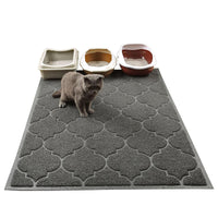 XL Cat Litter Mat - Phthalate-Free, Easy Clean, Durable & Soft Paw Protection
