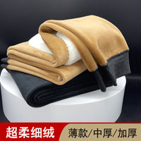 Men's Thermal Fleece Lined Base Layer Pants High Waist Warm Leggings