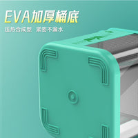 New Transparent Fishing Bucket Outdoor Live Fish Box with Large Capacity for Wild Fishing Lure Fishing Integrated Fish Guard