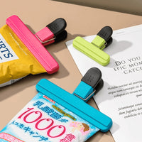T-Type Food Bag Sealing Clips for Snacks and Chips, Moisture-Proof Plastic Bag Sealers