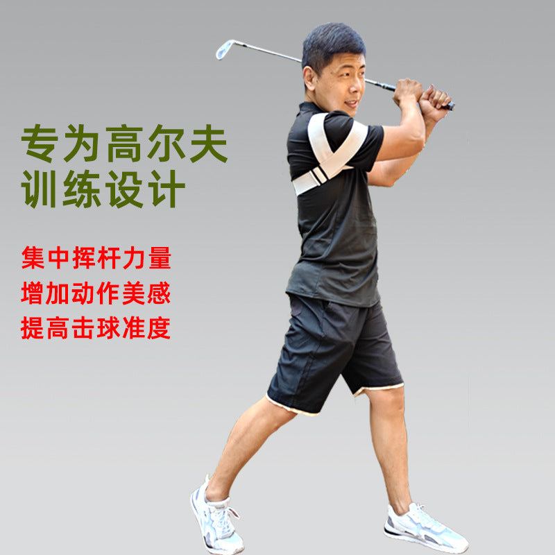Golf Swing Trainer Resistance Band for Indoor Practice and Correction
