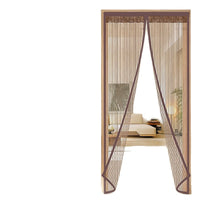 Magnetic Screen Door with Reinforced Top, Self-Sealing Mesh Curtain for Insect Protection