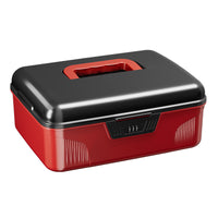 Plastic Password Lock Storage Box for Valuables and Documents