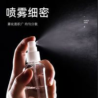 Fine Mist Spray Bottles for Liquids, Alcohol, and Essential Oils - Refillable Plastic Atomizer